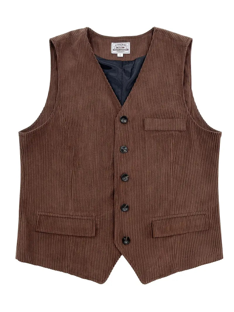 Verney™ | Elegantes Cord-Gilet