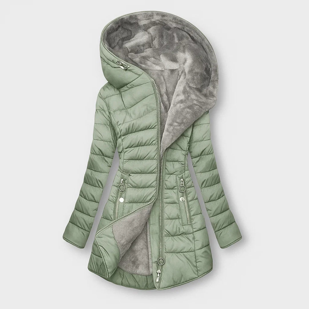 Kori™ | Kuscheliger Fell-Futter Mantel