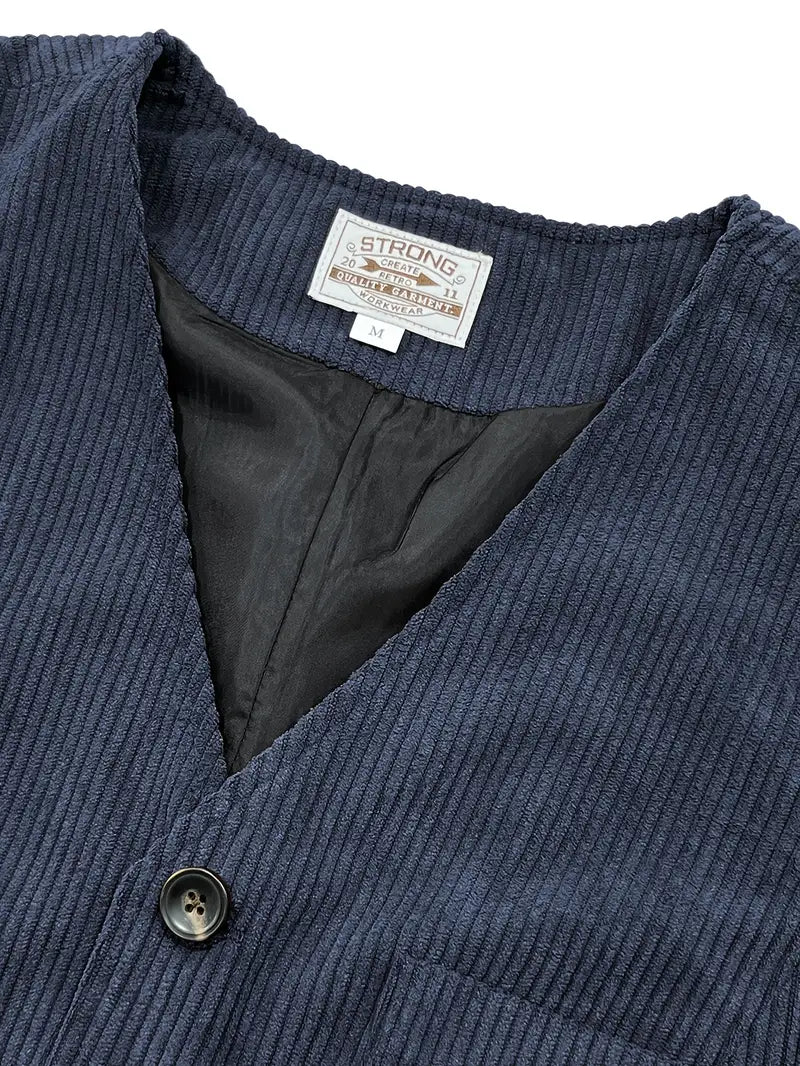 Verney™ | Elegantes Cord-Gilet